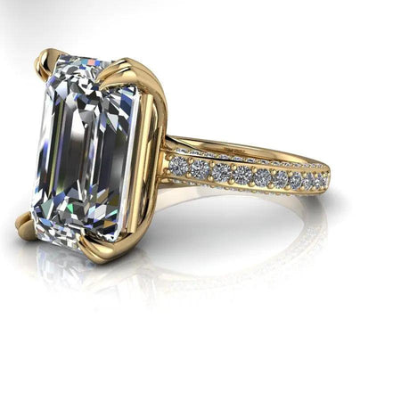 10kt yellow gold Engagement Ring Bel Viaggio Designs, LLC