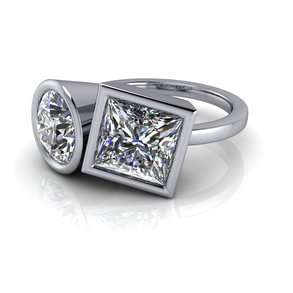 925 Silver Engagement Ring Bel Viaggio Designs, LLC