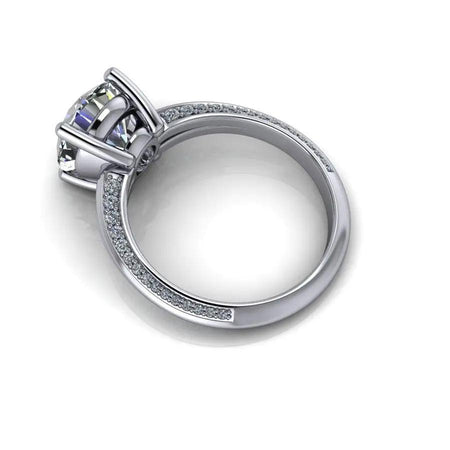 925 Silver Engagement Ring Bel Viaggio Designs, LLC