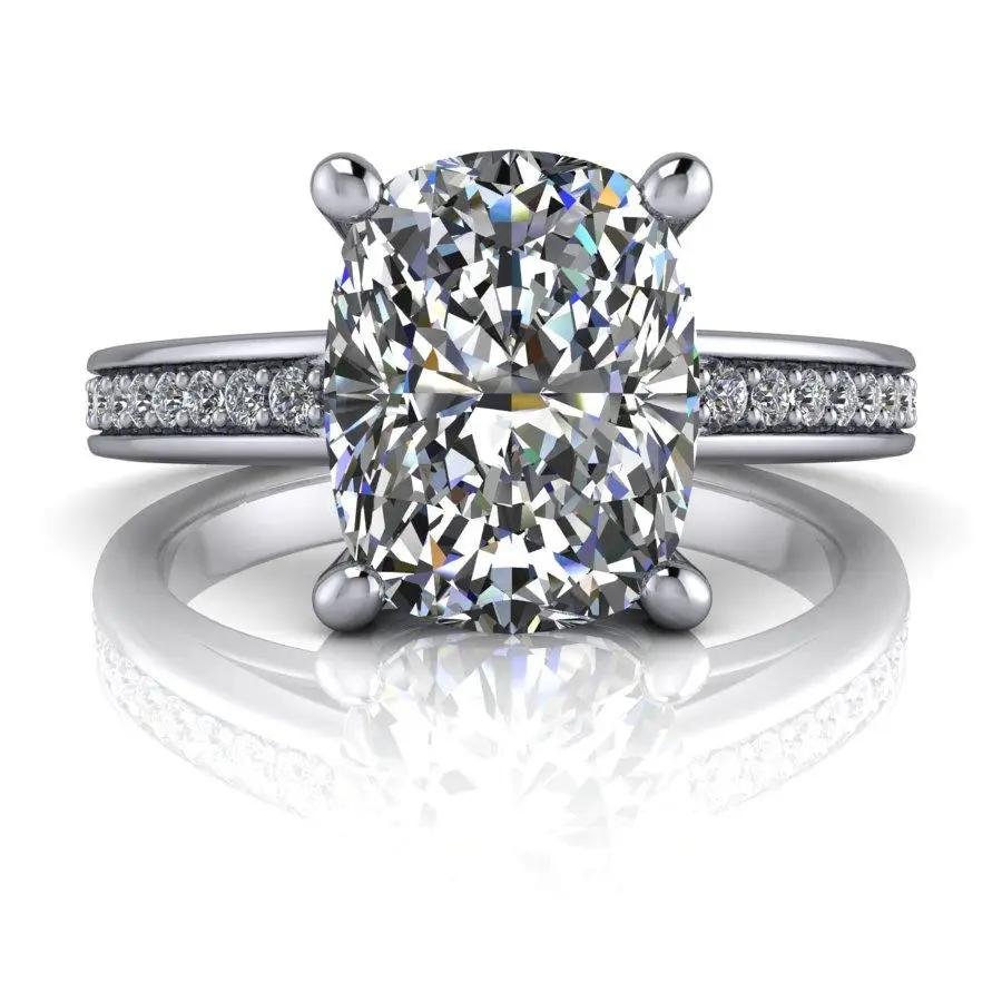 925 Silver Engagement Ring Bel Viaggio Designs, LLC