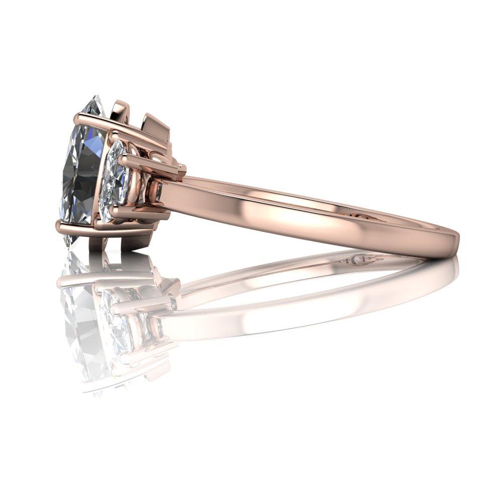 10kt rose gold Engagement Ring Bel Viaggio Designs, LLC