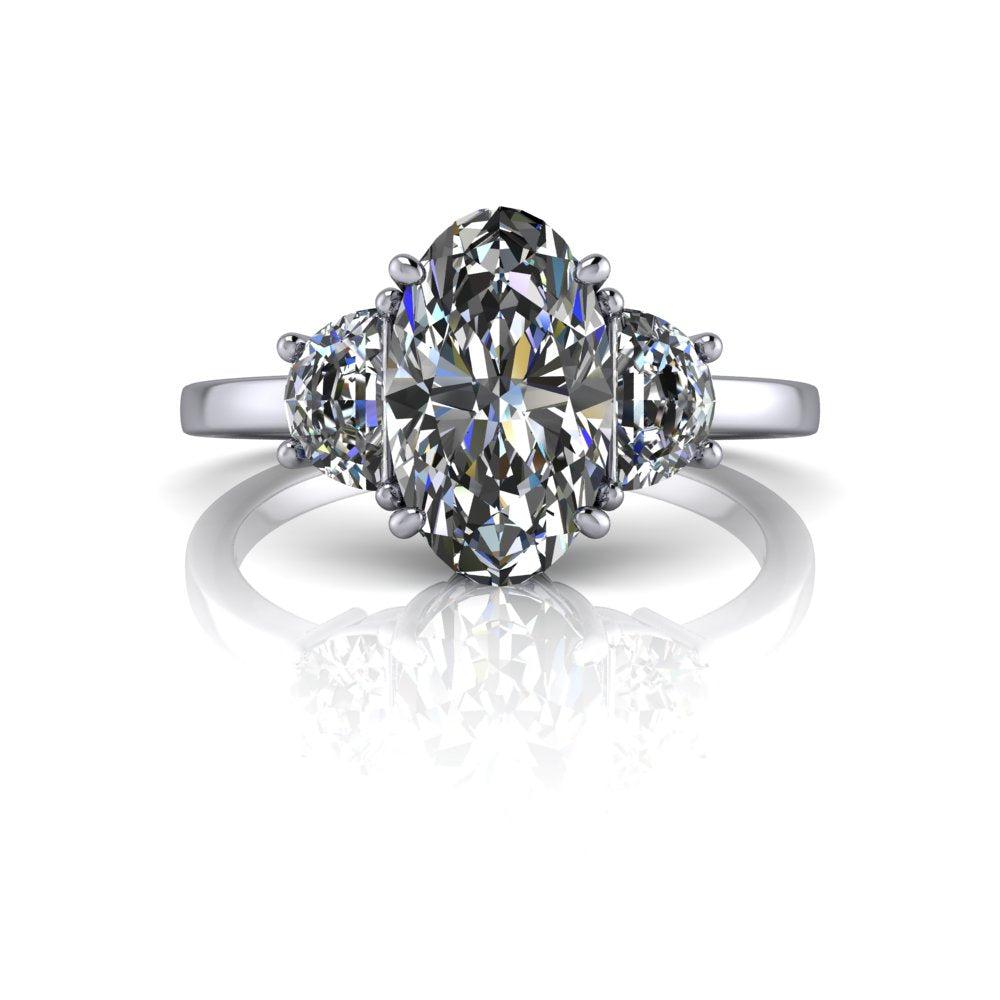 10kt white gold Engagement Ring Bel Viaggio Designs, LLC