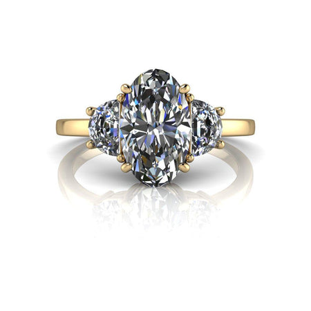 10kt white gold Engagement Ring Bel Viaggio Designs, LLC