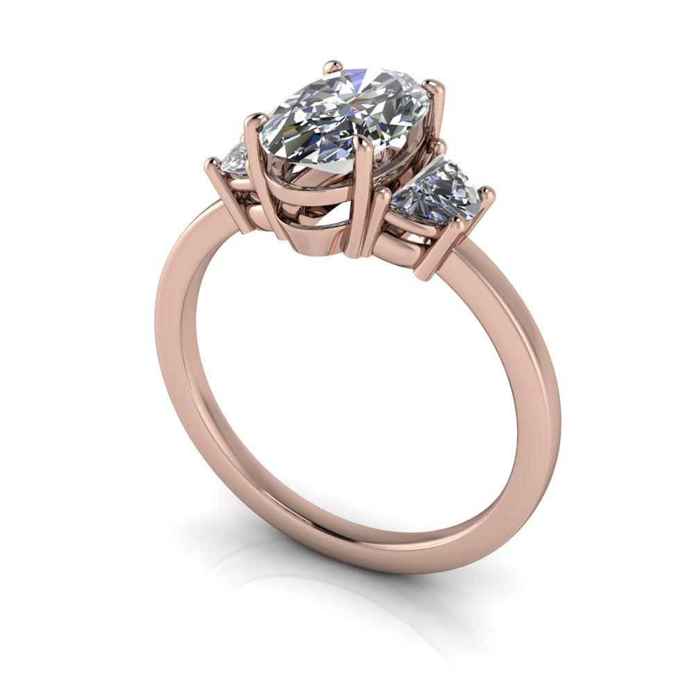 10kt rose gold Engagement Ring Bel Viaggio Designs, LLC