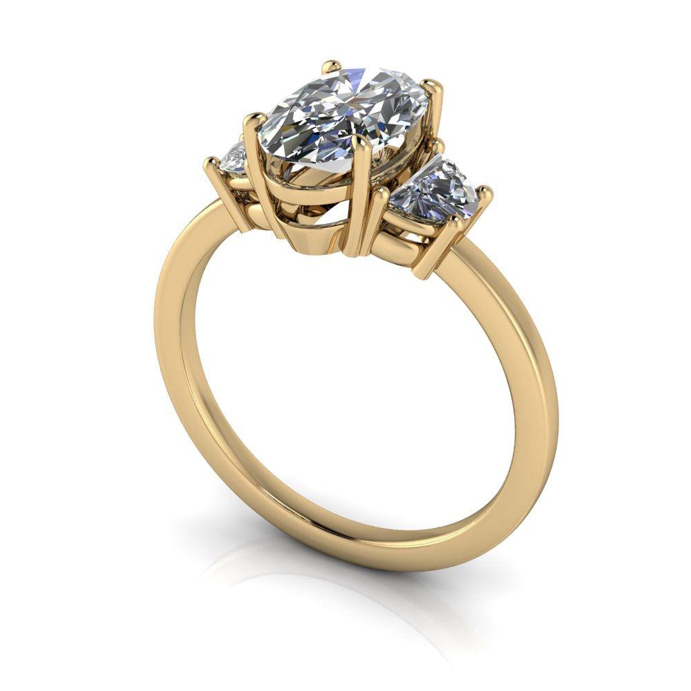 10kt yellow gold Engagement Ring Bel Viaggio Designs, LLC