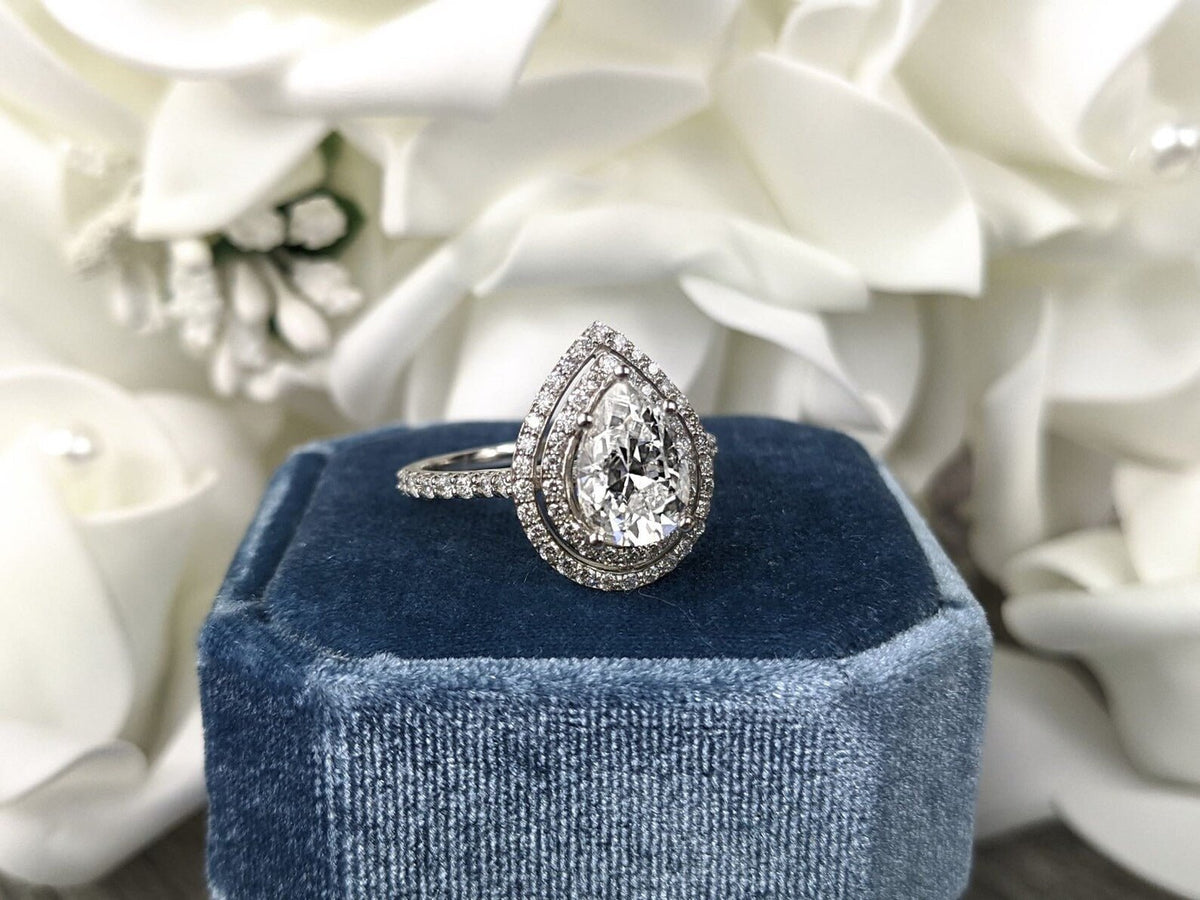 925 Silver Engagement Ring Bel Viaggio Designs, LLC