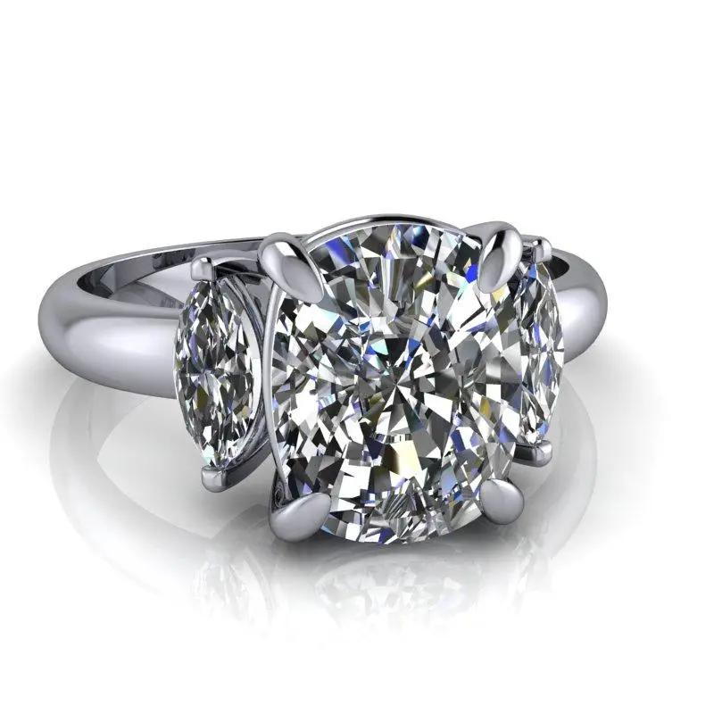 10kt white gold Engagement Ring Bel Viaggio Designs, LLC