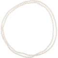 Freshwater White Pearls necklace Bel Viaggio Designs, LLC