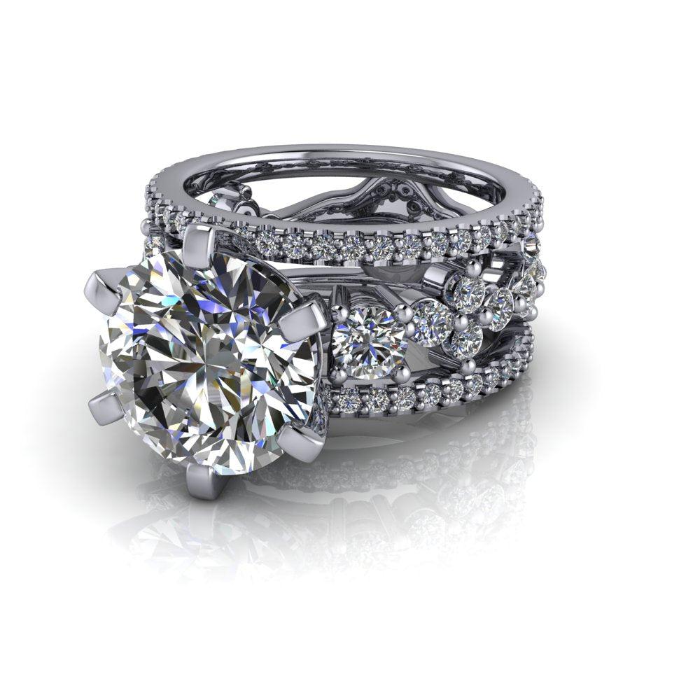 925 Silver Engagement Ring Bel Viaggio Designs, LLC