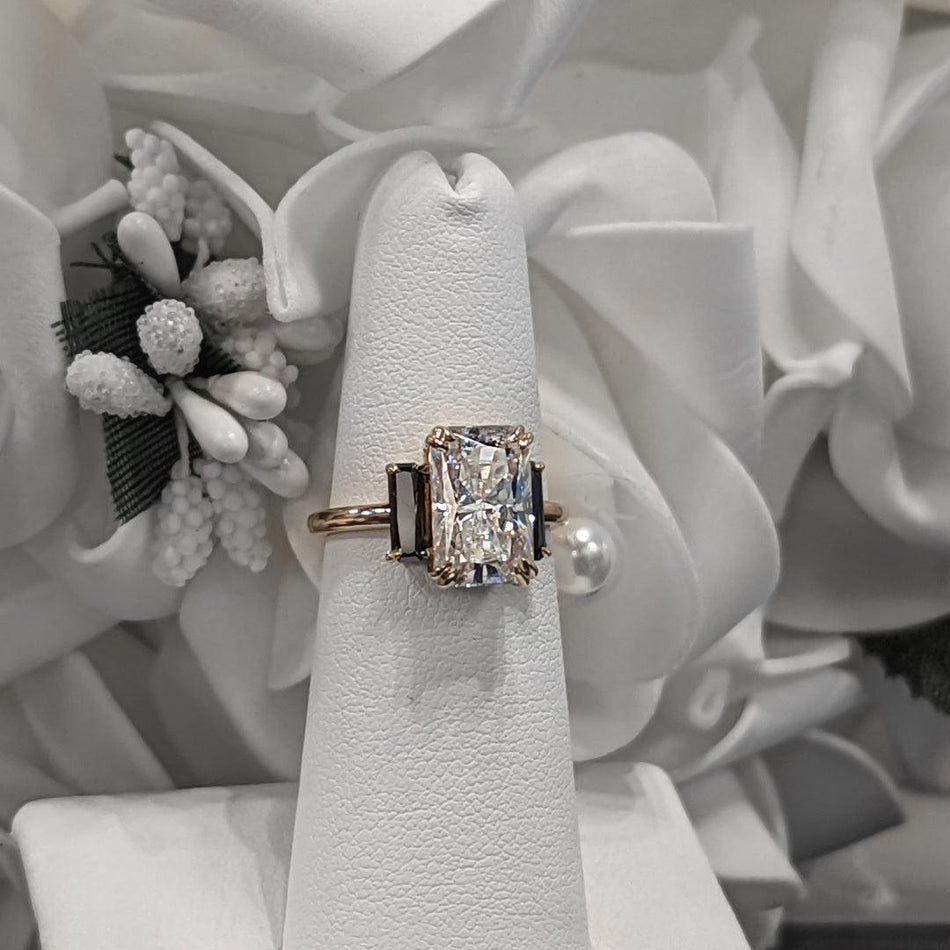 925 Silver Engagement Ring Bel Viaggio Designs, LLC