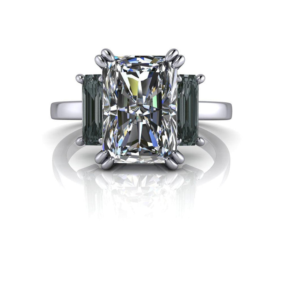 925 Silver Engagement Ring Bel Viaggio Designs, LLC