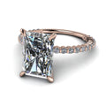 10kt rose gold Engagement Ring Bel Viaggio Designs, LLC