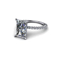 14kt white gold Engagement Ring Bel Viaggio Designs, LLC