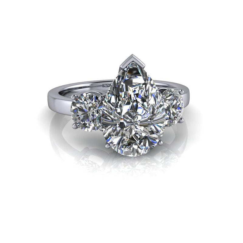 925 Silver Engagement Ring Bel Viaggio Designs, LLC