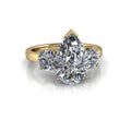 10kt yellow gold Engagement Ring Bel Viaggio Designs, LLC