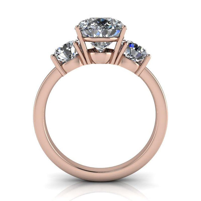 14kt white gold Engagement Ring Bel Viaggio Designs, LLC