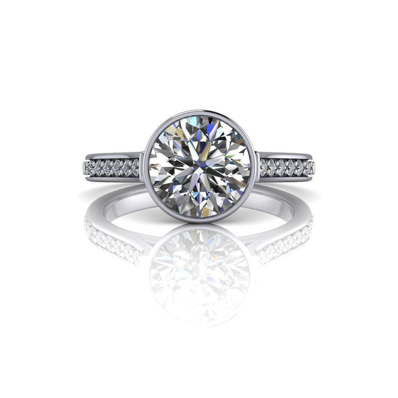 925 Silver Engagement Ring Bel Viaggio Designs, LLC