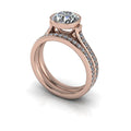 10kt rose gold Engagement Ring Bel Viaggio Designs, LLC