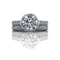 925 Silver Engagement Ring Bel Viaggio Designs, LLC