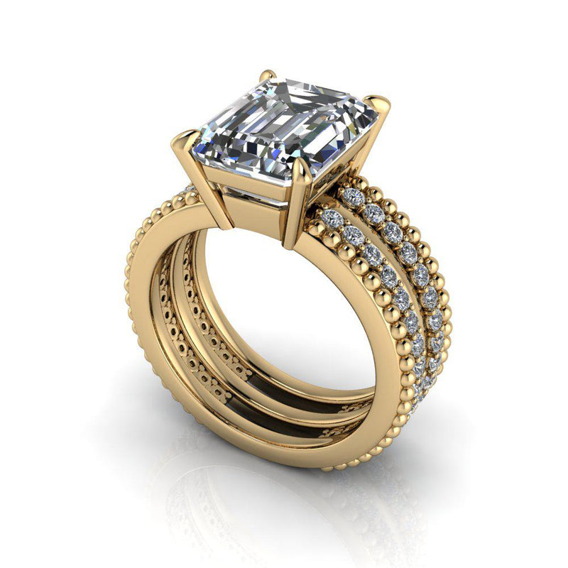 10kt rose gold Engagement Ring Bel Viaggio Designs, LLC