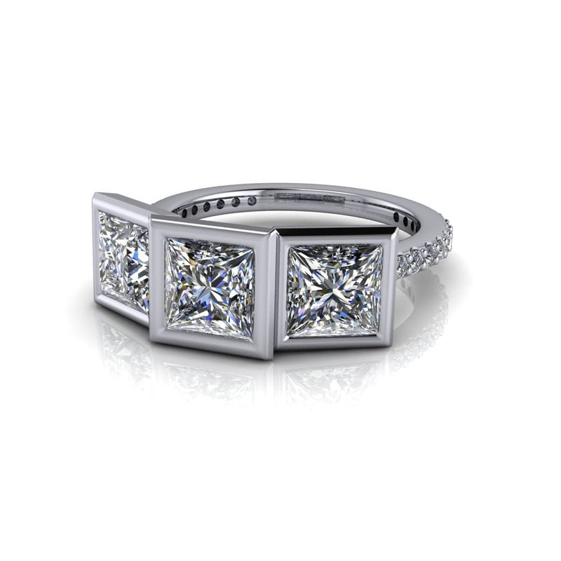 10kt white gold Ring Bel Viaggio Designs, LLC