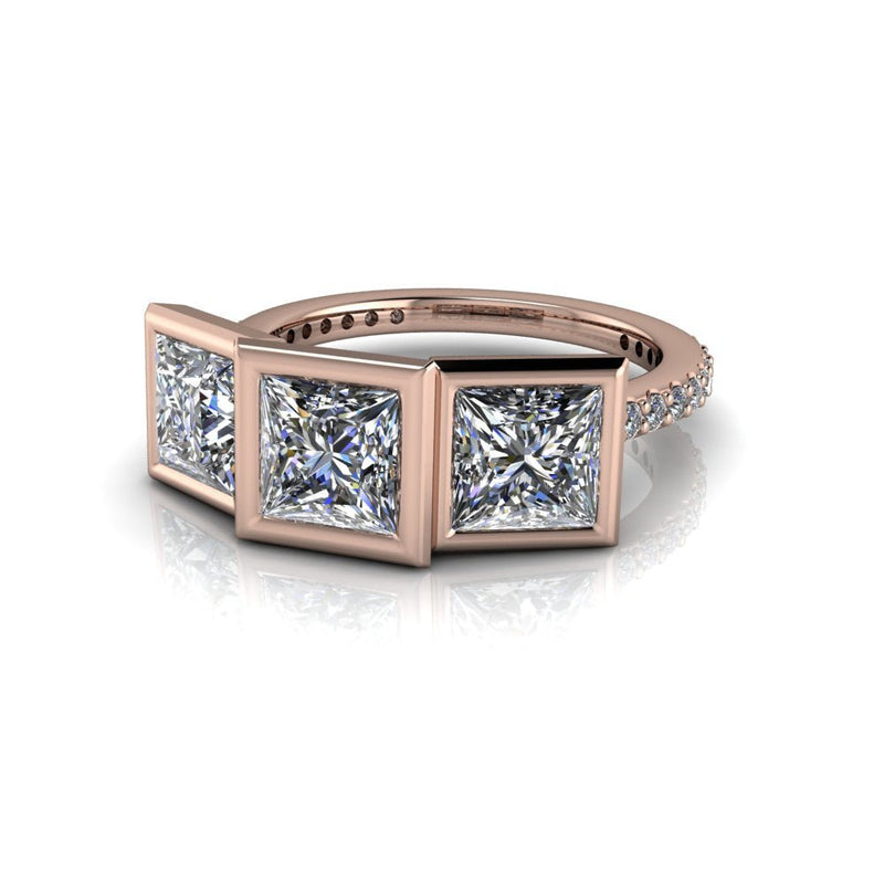 10kt rose gold Ring Bel Viaggio Designs, LLC