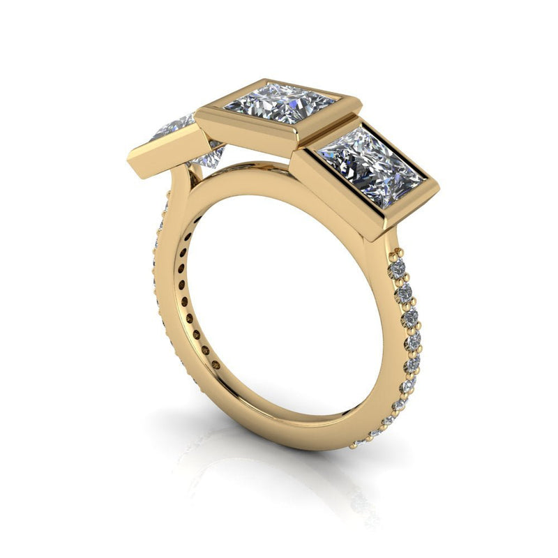 10kt yellow gold Ring Bel Viaggio Designs, LLC