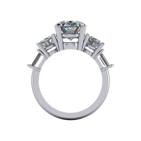 925 Silver Engagement Ring Bel Viaggio Designs, LLC