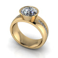 10kt yellow gold Engagement Ring Bel Viaggio Designs, LLC