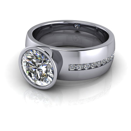 925 Silver Engagement Ring Bel Viaggio Designs, LLC