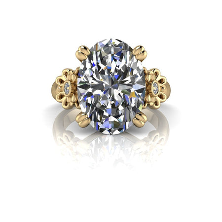 10kt yellow gold Engagement Ring Bel Viaggio Designs, LLC