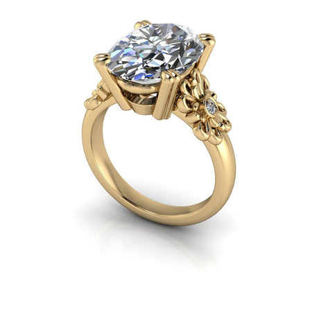 10kt yellow gold Engagement Ring Bel Viaggio Designs, LLC