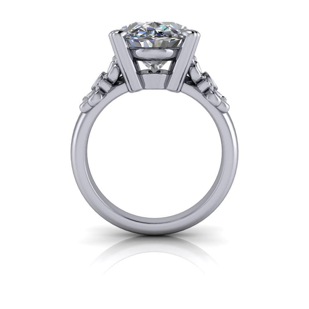 10kt yellow gold Engagement Ring Bel Viaggio Designs, LLC