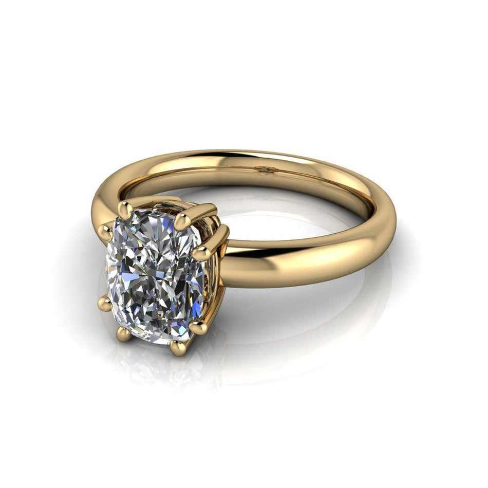 10kt yellow gold Engagement Ring Bel Viaggio Designs, LLC