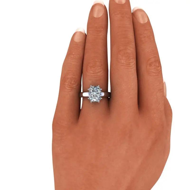 925 Silver Engagement Ring Bel Viaggio Designs, LLC