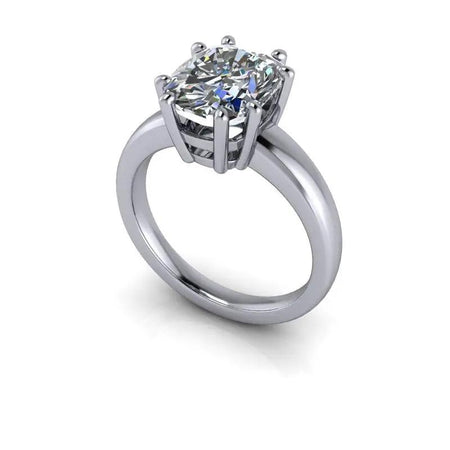 925 Silver Engagement Ring Bel Viaggio Designs, LLC