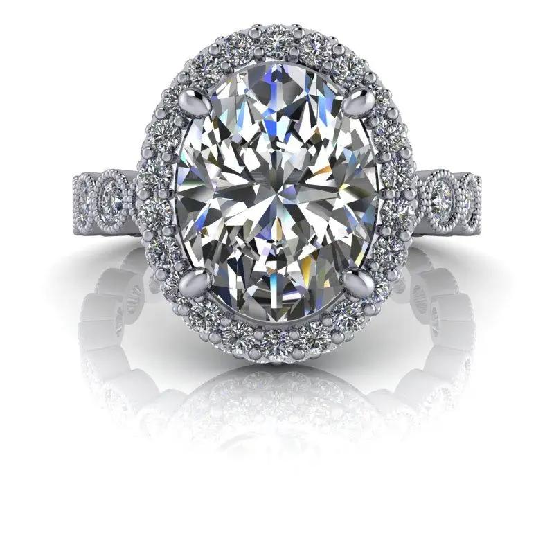 925 Silver Engagement Ring Bel Viaggio Designs, LLC