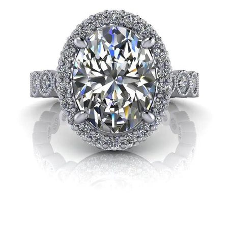 925 Silver Engagement Ring Bel Viaggio Designs, LLC