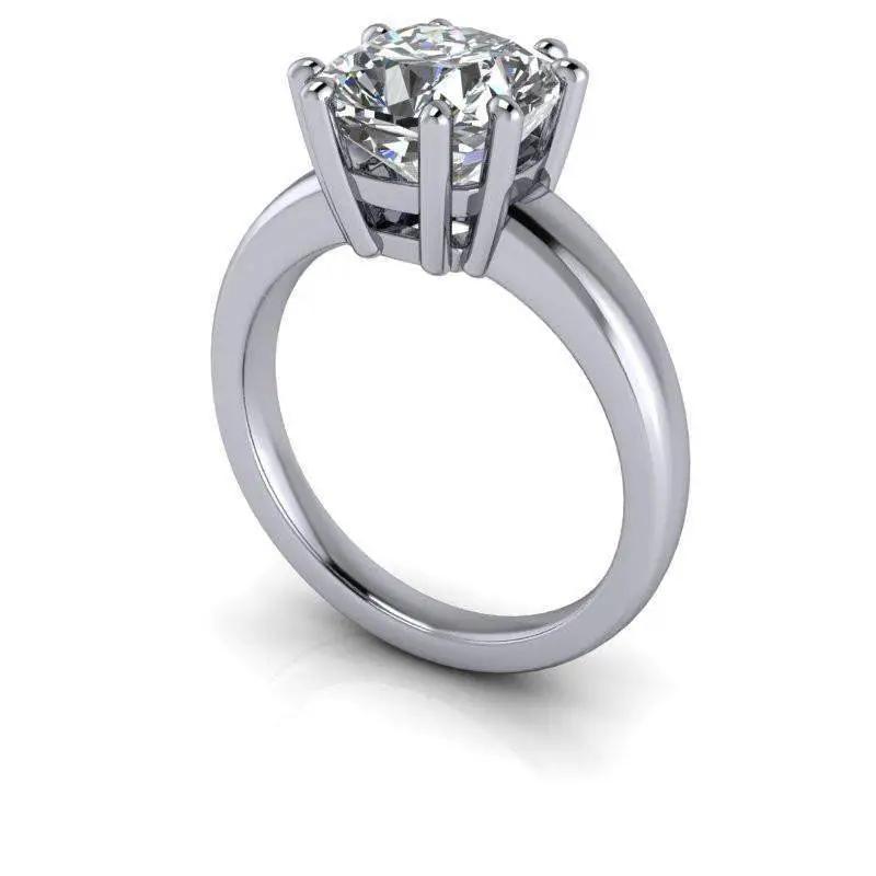 14kt white gold Engagement Ring Bel Viaggio Designs, LLC