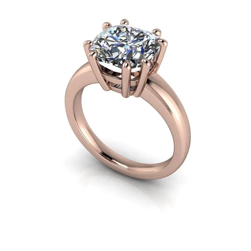 10kt rose gold Engagement Ring Bel Viaggio Designs, LLC