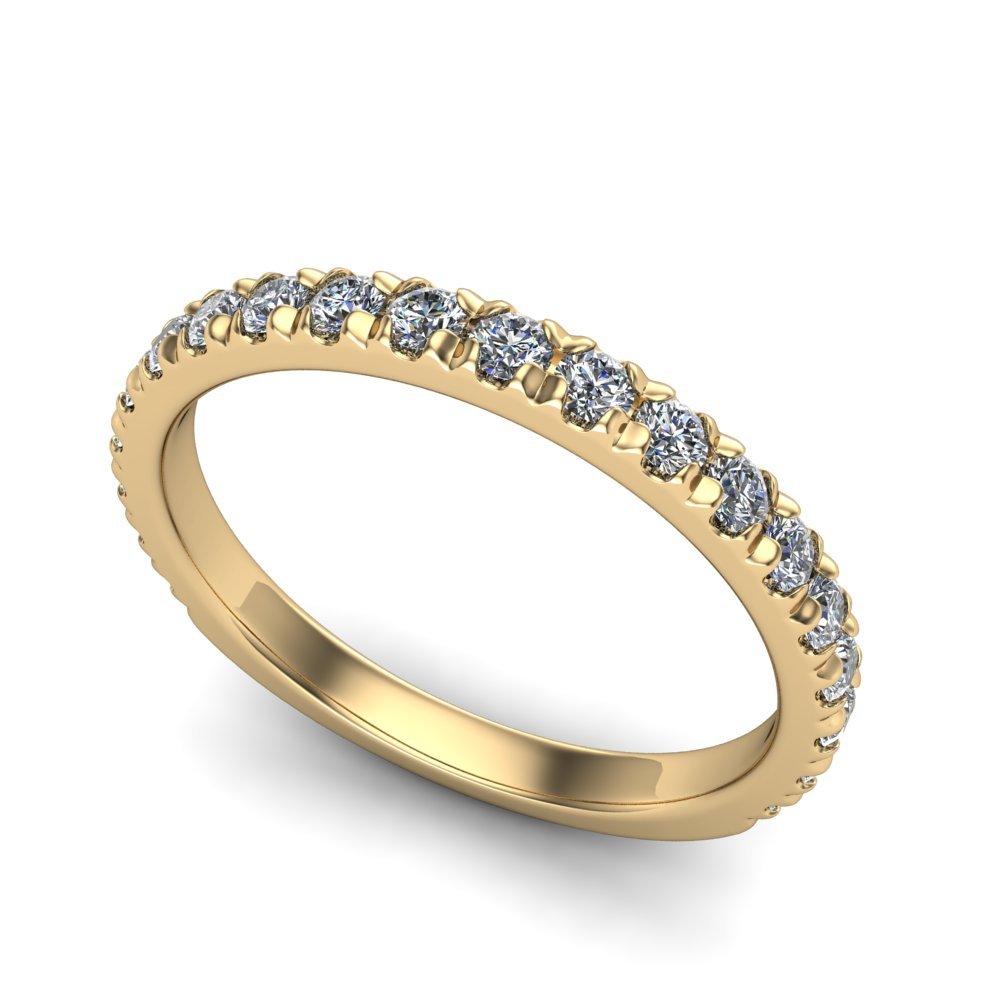 10kt yellow gold bridal set Bel Viaggio Designs, LLC