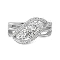 10kt white gold Ring Bel Viaggio Designs, LLC