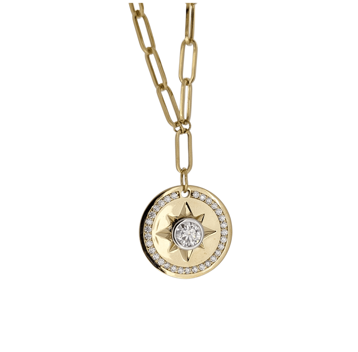 18kt/14kt yellow gold Necklace Bel Viaggio Designs, LLC