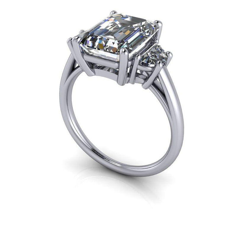 10kt white gold Anniversary Ring Bel Viaggio Designs, LLC