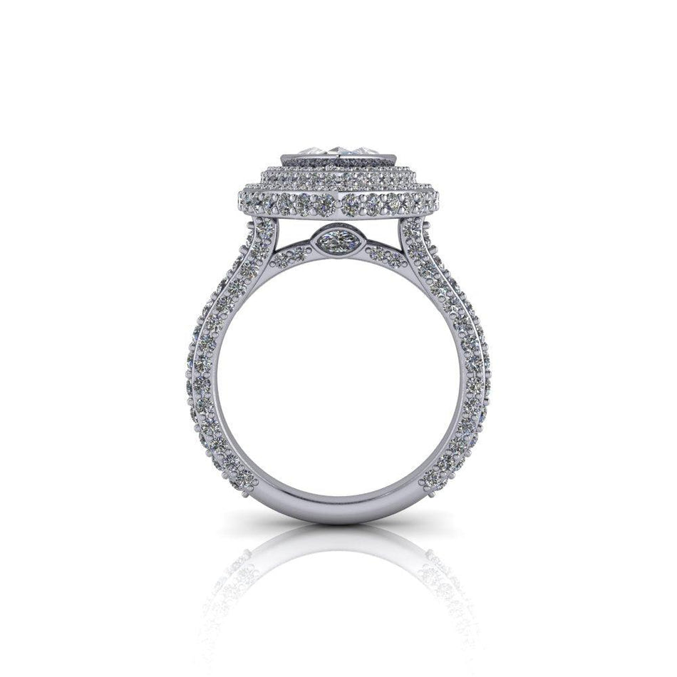 925 Silver Engagement Ring Bel Viaggio Designs, LLC