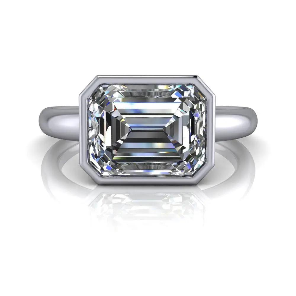 925 Silver Engagement Ring Bel Viaggio Designs, LLC