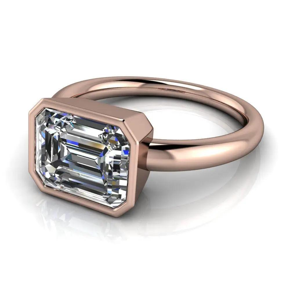 10kt rose gold Engagement Ring Bel Viaggio Designs, LLC