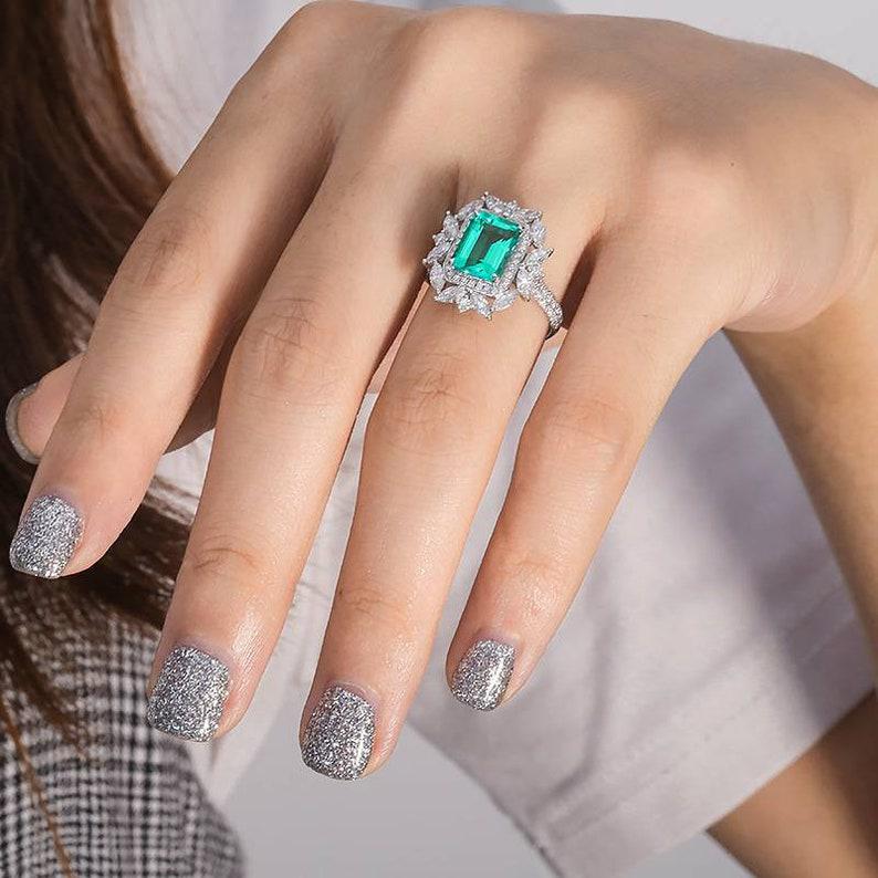 10kt white gold Engagement Ring Bel Viaggio Designs, LLC