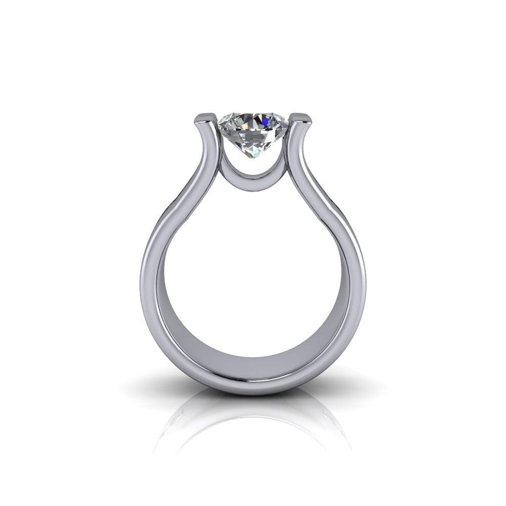 925 Silver Engagement Ring Bel Viaggio Designs, LLC