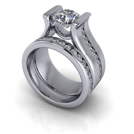 925 Silver Engagement Ring Bel Viaggio Designs, LLC